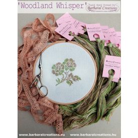 Kézzel festett pamut hímzőfonal - Woodland Whisper