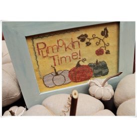 Keresztszemes hímzésminta - Pumpkin time