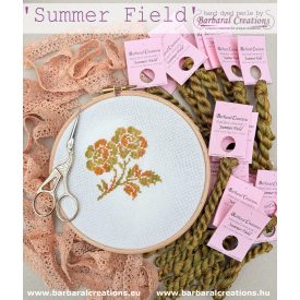   Kézzel festett pamut perlé 8 (gyöngy) hímzőfonal - Summer Field