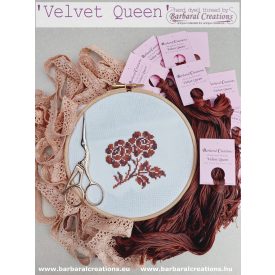 Kézzel festett pamut hímzőfonal - Velvet Queen