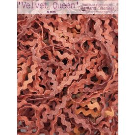 Kézzel festett pamut farkasfog - Velvet Queen 2 méter