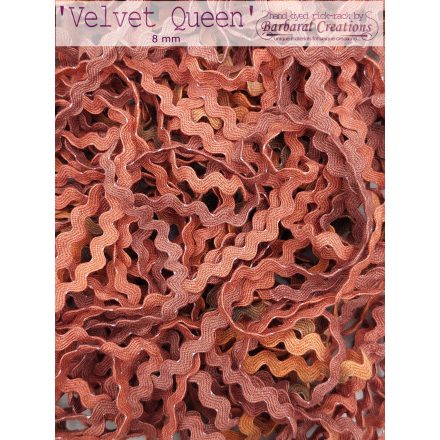 Kézzel festett pamut farkasfog - Velvet Queen 2 méter