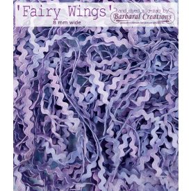 Kézzel festett pamut farkasfog - Fairy Wings 1 méter
