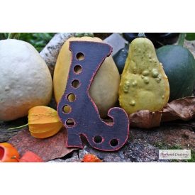 Fa fonaltartó 'Witch Boot'