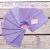 Kézzel festett OPALESCENT aida hímzőalap 16 ct - Light Crocus 50x35 cm