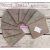 Kézzel festett OPALESCENT aida hímzőalap 14 ct - Wood Trail 50x35 cm